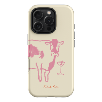 Mootini Pink Printed Phone Cases by Phthalo Ruth - The Dairy