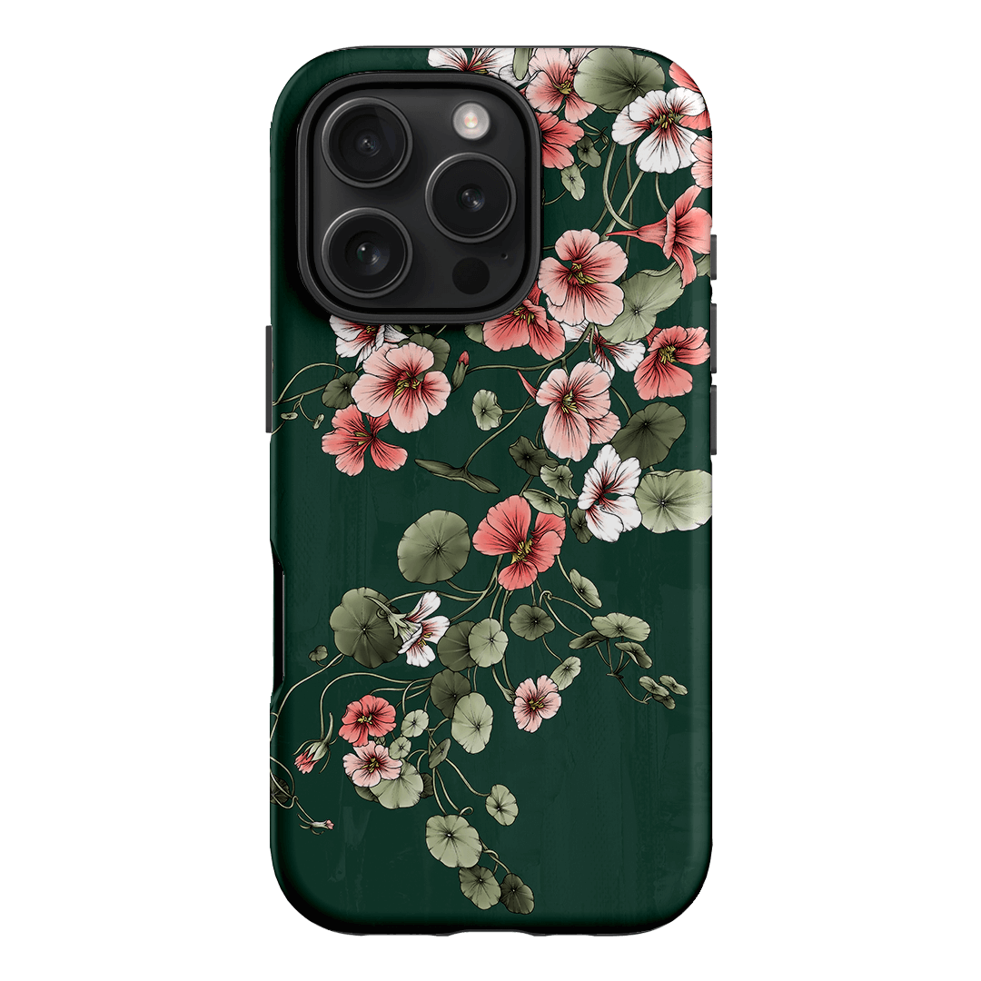 Nasturtium Printed Phone Cases iPhone 16 Pro / Armoured by Typoflora - The Dairy