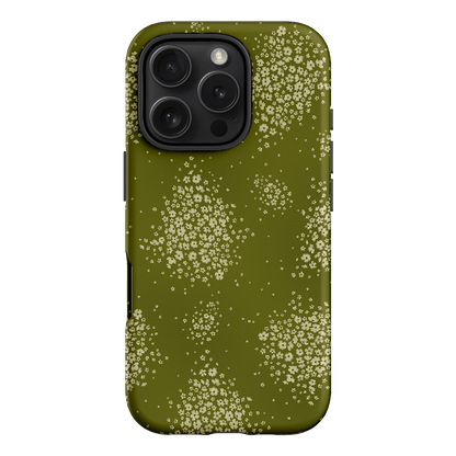 Olive Bloom Printed Phone Cases iPhone 16 Pro / Armoured by Veronica Tucker - The Dairy