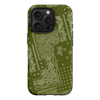Paisley Fern Printed Phone Cases iPhone 16 Pro / Armoured by The Dairy - The Dairy