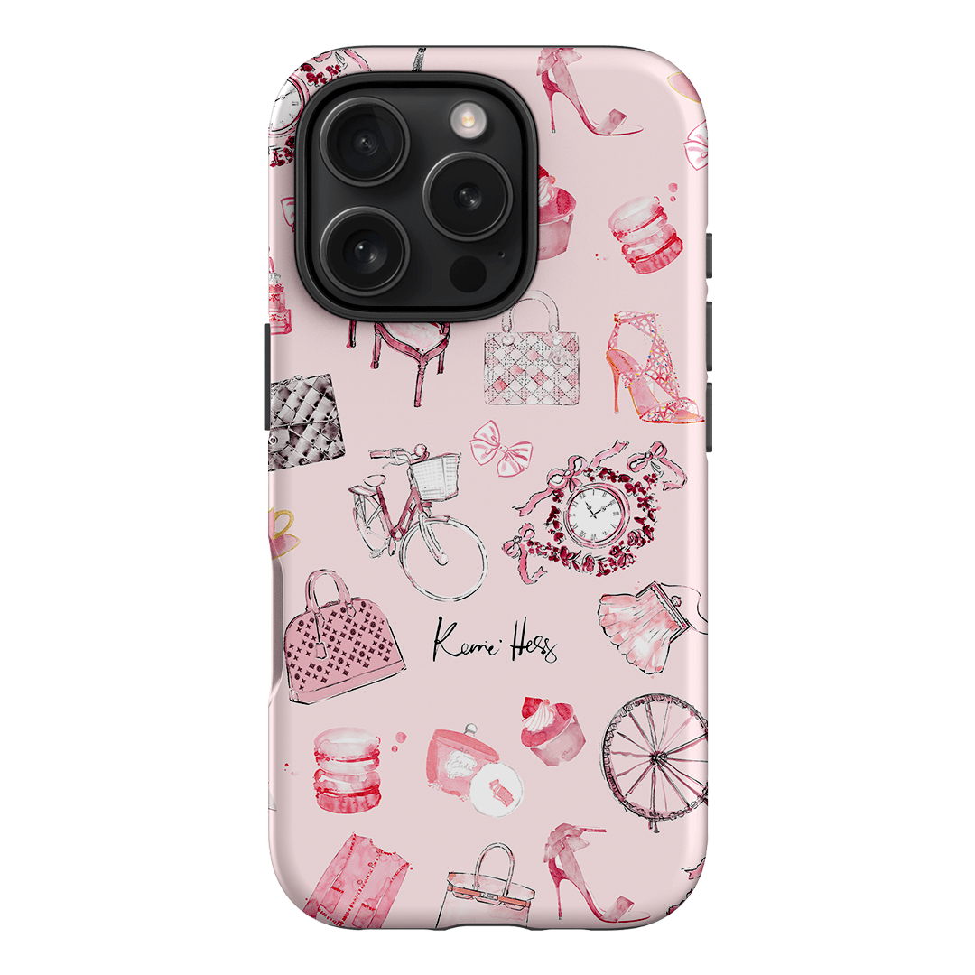 Paris Printed Phone Cases iPhone 16 Pro / Armoured by Kerrie Hess - The Dairy