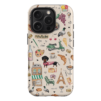 Parisian Daydream Printed Phone Cases iPhone 16 Pro / Armoured by BG. Studio - The Dairy