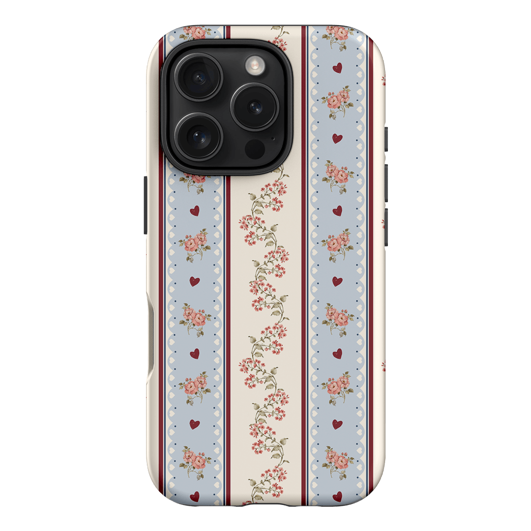 Pastel Stripe Printed Phone Cases iPhone 16 Pro / Armoured by Kasiags Art - The Dairy
