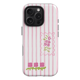 Patchwork Pink Printed Phone Cases iPhone 16 Pro / Armoured by Kayla Carr - The Dairy