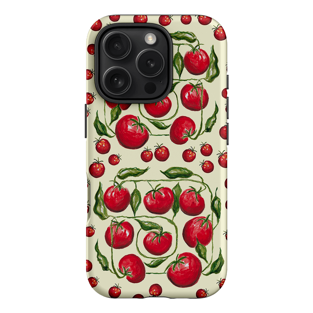 Red Tomatoes Printed Phone Cases iPhone 16 Pro / Armoured by BG. Studio - The Dairy