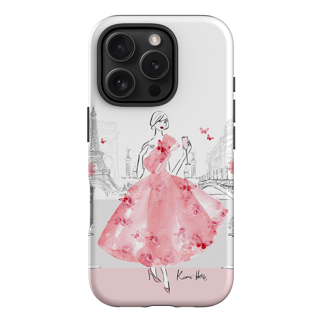 Rose Paris Printed Phone Cases iPhone 16 Pro / Armoured by Kerrie Hess - The Dairy