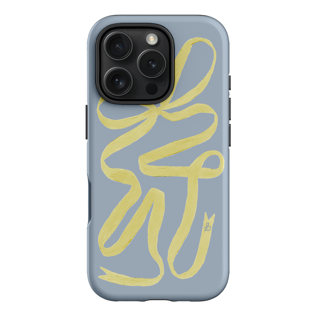 Sorbet Ribbon Printed Phone Cases iPhone 16 Pro / Armoured by Jasmine Dowling - The Dairy