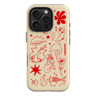 Spiced Cowboy Cream Printed Phone Cases iPhone 16 Pro / Armoured by Easty Beasty - The Dairy