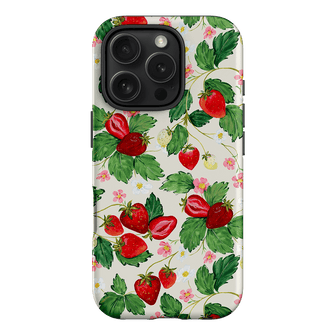Strawberry Patch Printed Phone Cases iPhone 16 Pro / Armoured by Ellie Mae - The Dairy