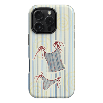 Stripe Tankini Printed Phone Cases iPhone 16 Pro / Armoured by Kayla Carr - The Dairy