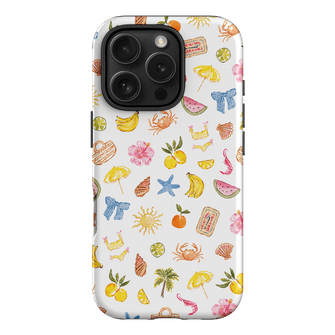 Summer Icons Printed Phone Cases iPhone 16 Pro / Armoured by Cass Deller - The Dairy