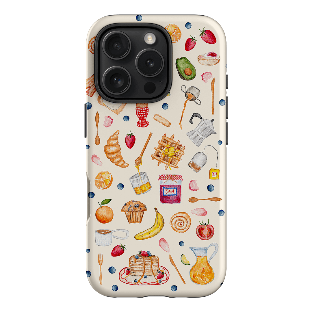 Sunday Breakfast Printed Phone Cases iPhone 16 Pro / Armoured by BG. Studio - The Dairy