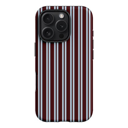 Varsity Stripes Printed Phone Cases iPhone 16 Pro / Armoured by The Dairy - The Dairy