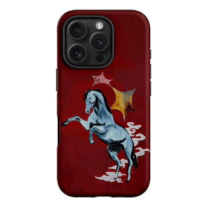 Year Of The Horse Printed Phone Cases iPhone 16 Pro / Armoured by Lisa Hu - The Dairy