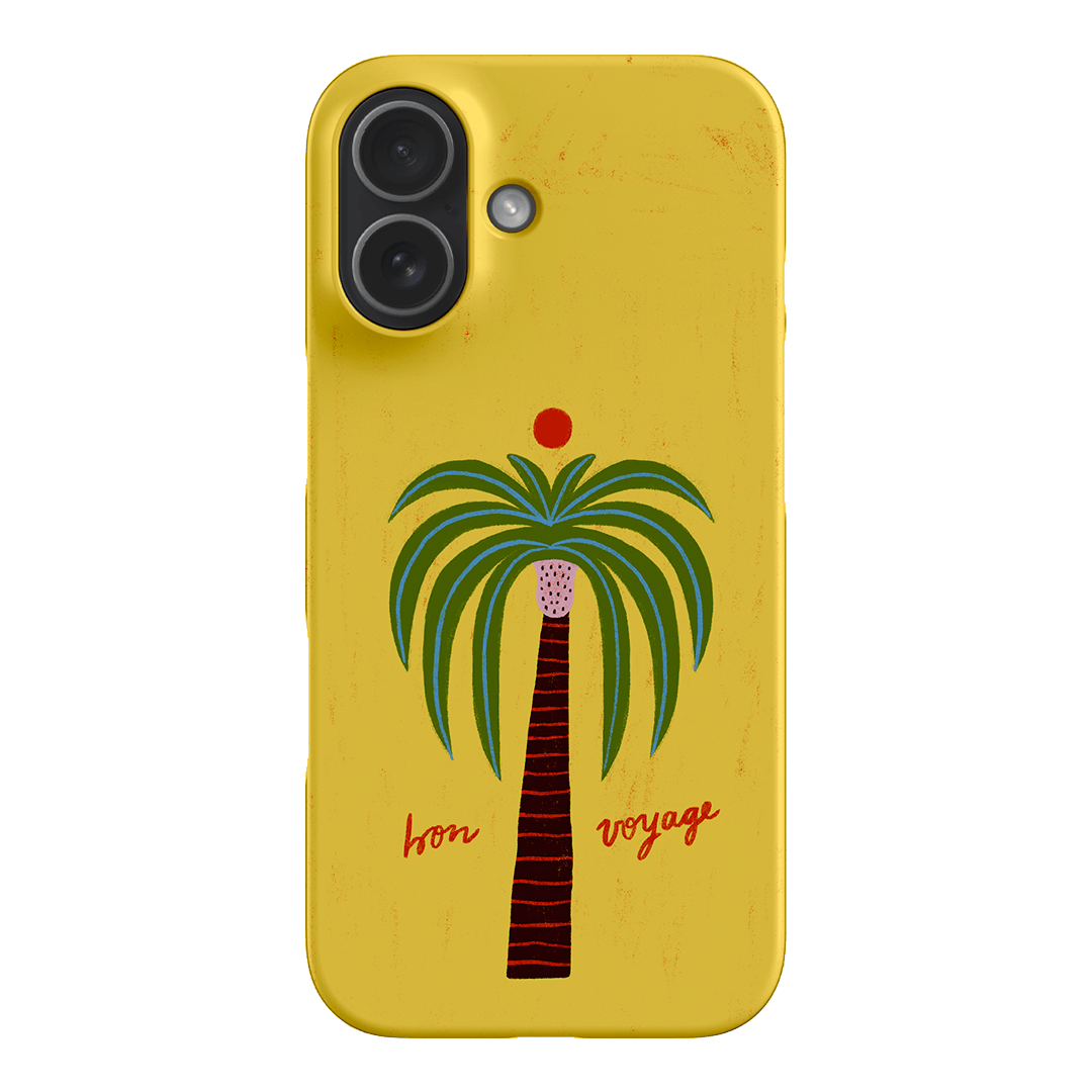 Bon Voyage Yellow Printed Phone Cases iPhone 17 / Snap by Marie Faurrite - The Dairy