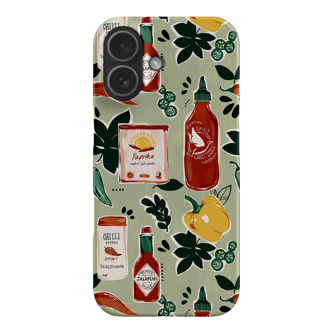 Chilli Pepper Printed Phone Cases iPhone 17 / Snap by Charlie Taylor - The Dairy