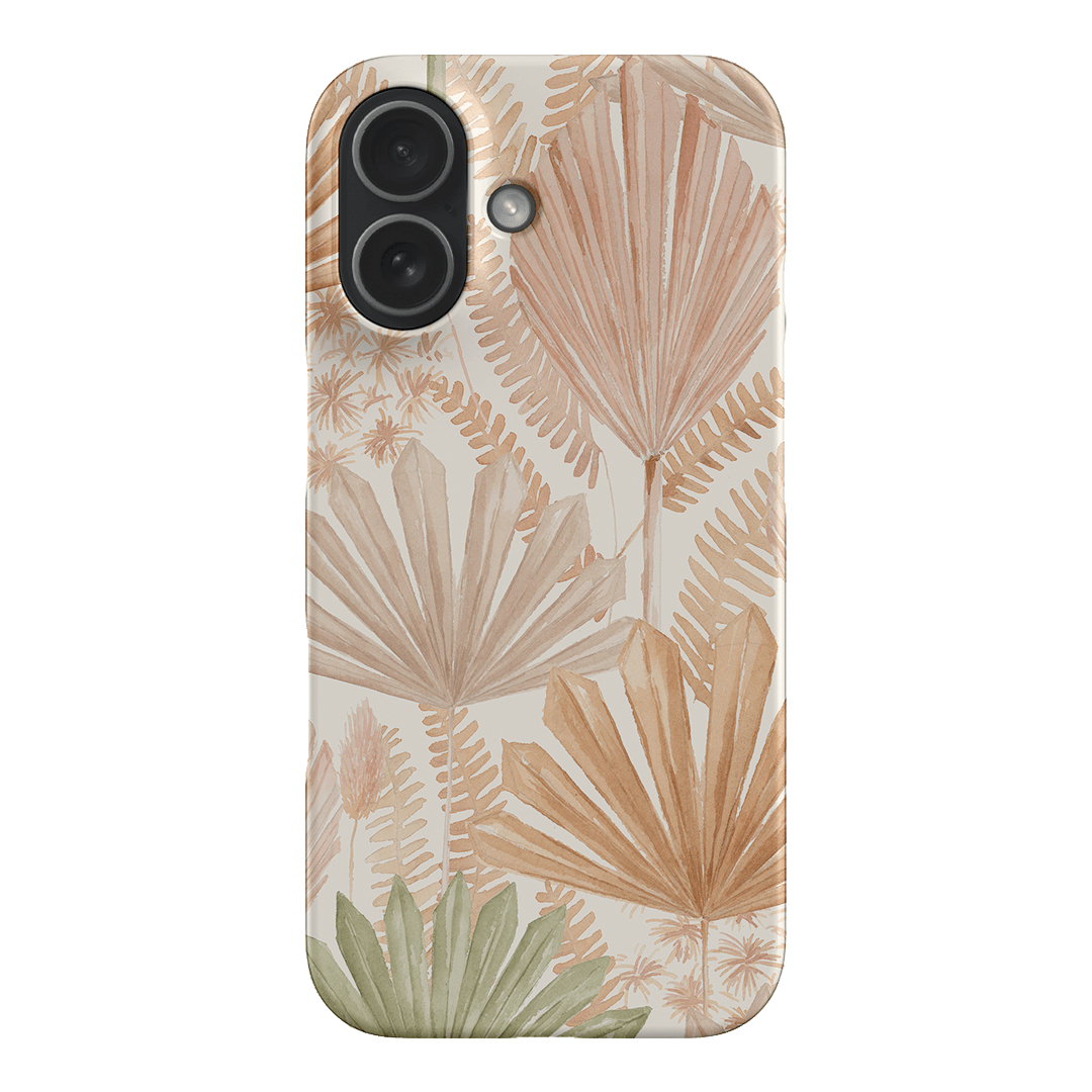 Golden Palm Printed Phone Cases iPhone 17 / Snap by Cass Deller - The Dairy