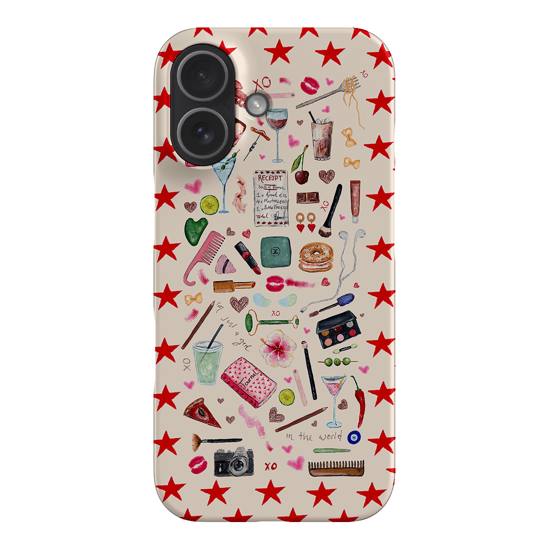 Just A Girl Printed Phone Cases iPhone 17 / Snap by BG. Studio - The Dairy