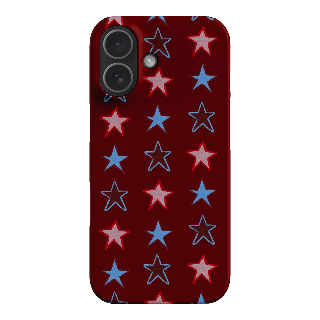 Lucky Stars Rouge Printed Phone Cases iPhone 17 / Snap by BG. Studio - The Dairy