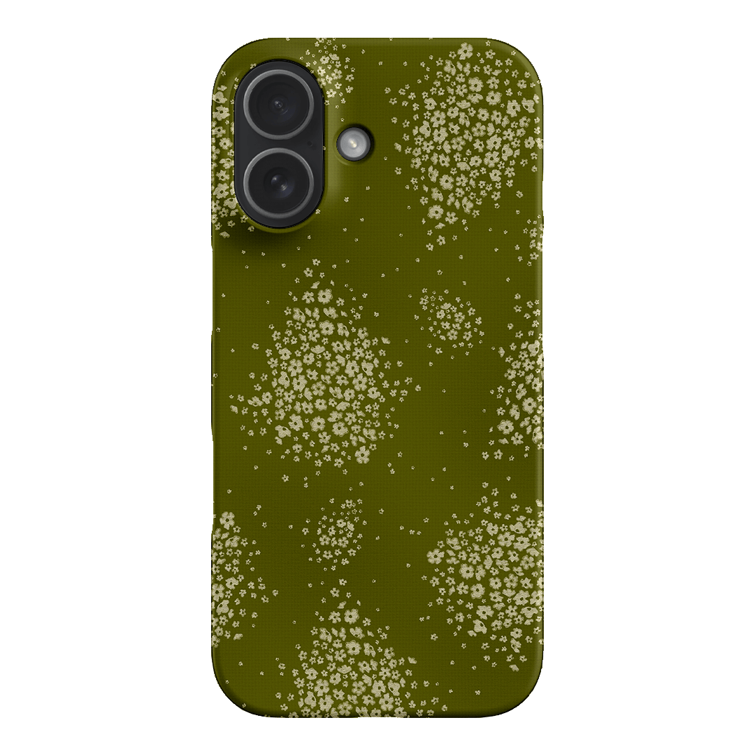 Olive Bloom Printed Phone Cases iPhone 17 / Snap by Veronica Tucker - The Dairy