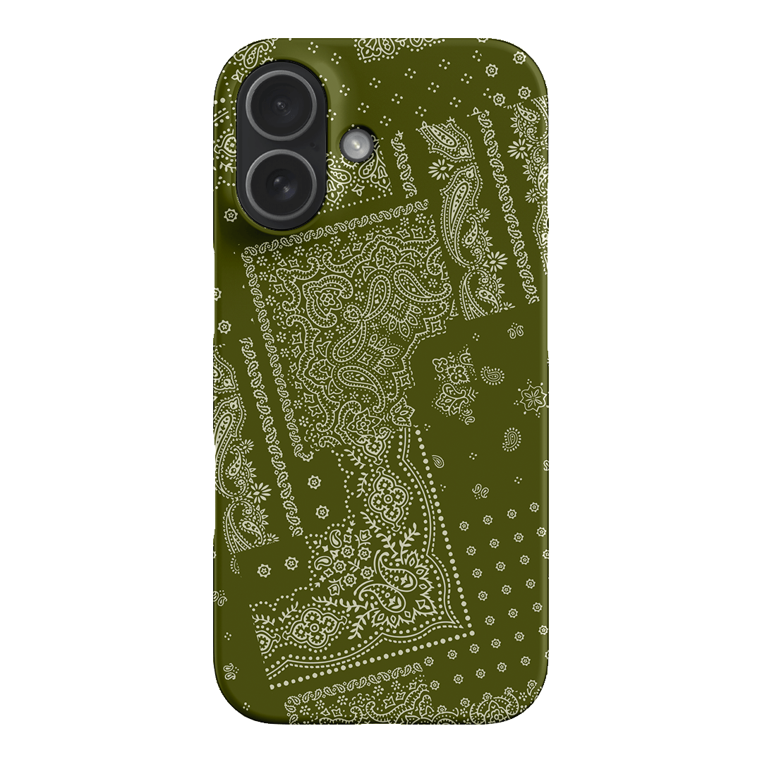 Paisley Fern Printed Phone Cases iPhone 17 / Snap by The Dairy - The Dairy