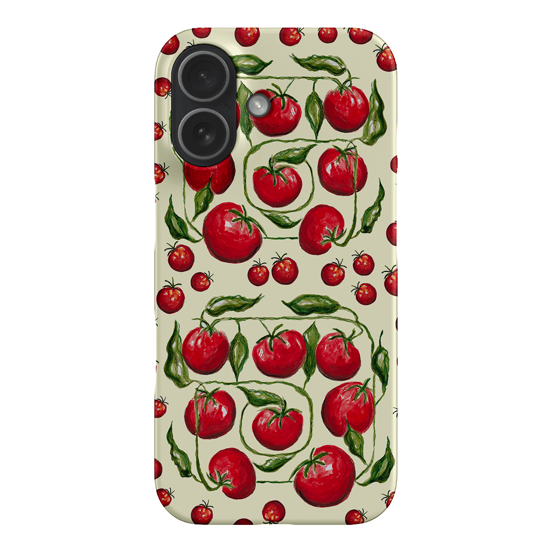 Red Tomatoes Printed Phone Cases iPhone 17 / Snap by BG. Studio - The Dairy