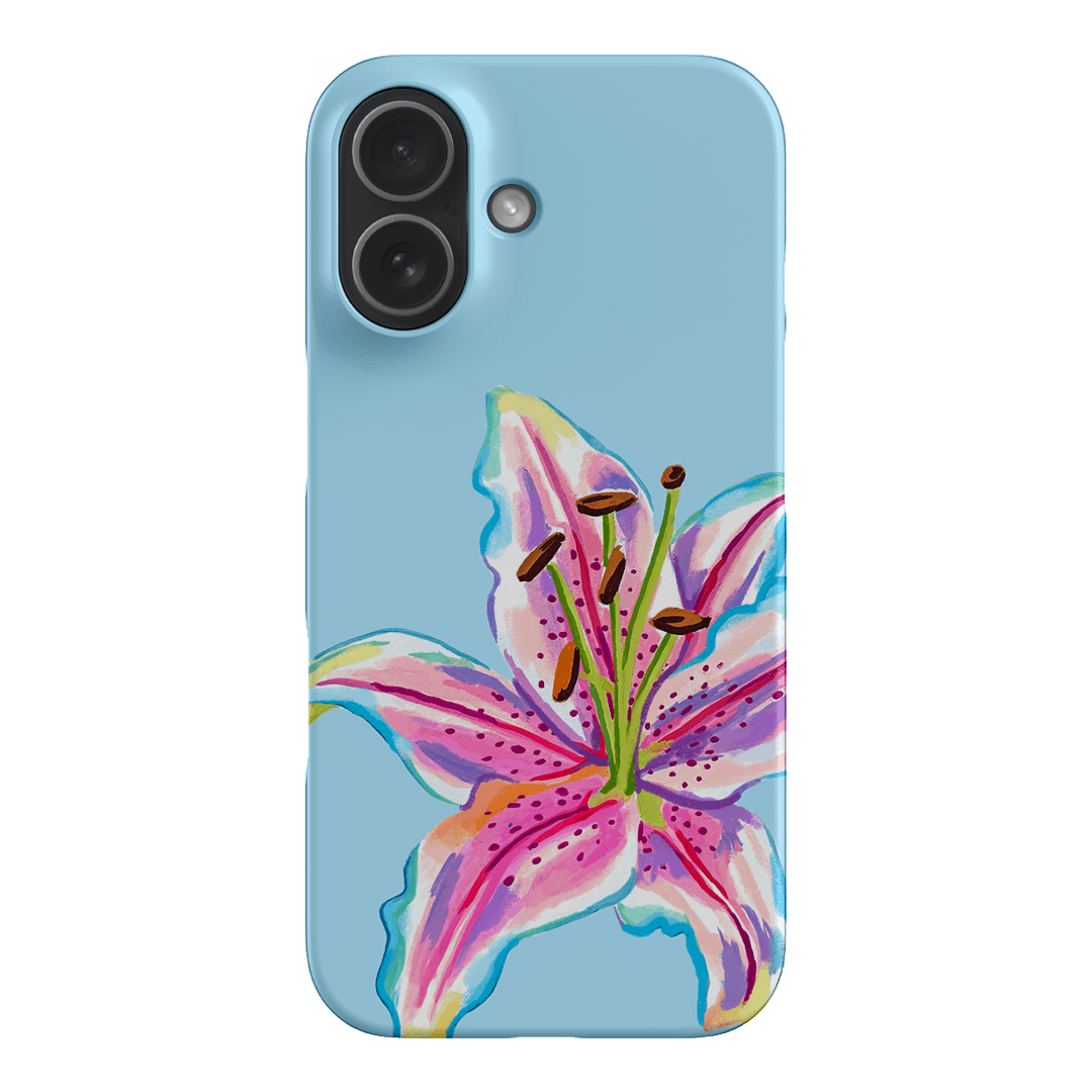 Sky Lily Printed Phone Cases iPhone 17 / Snap by Femke Studio - The Dairy