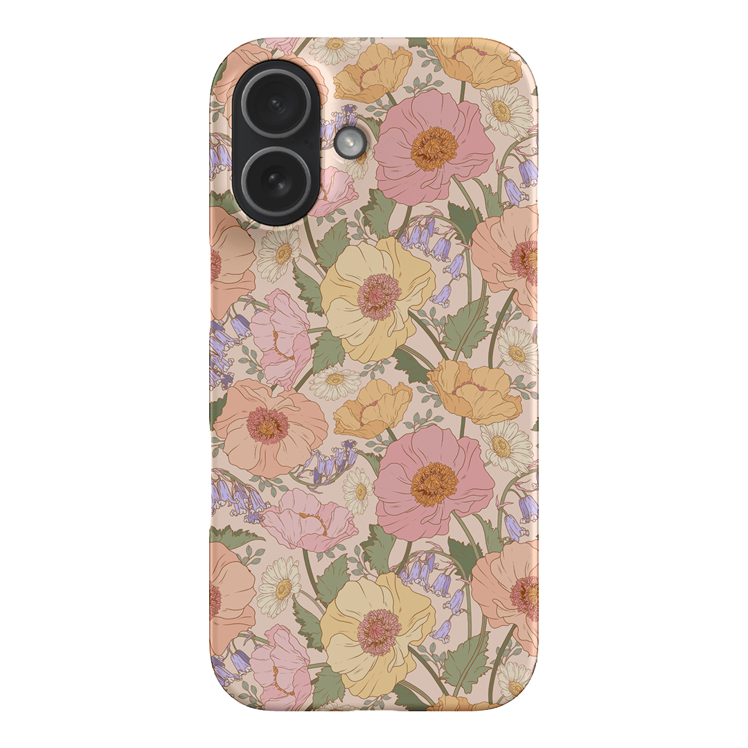 Spring Poppy Printed Phone Cases iPhone 17 / Snap by Kasiags Art - The Dairy