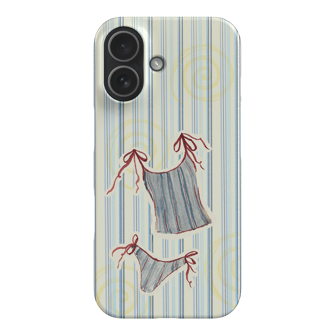 Stripe Tankini Printed Phone Cases iPhone 17 / Snap by Kayla Carr - The Dairy