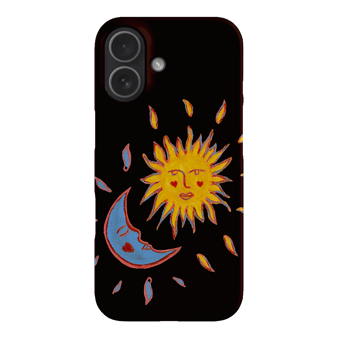Sun & Moon Plum Printed Phone Cases iPhone 17 / Snap by BG. Studio - The Dairy