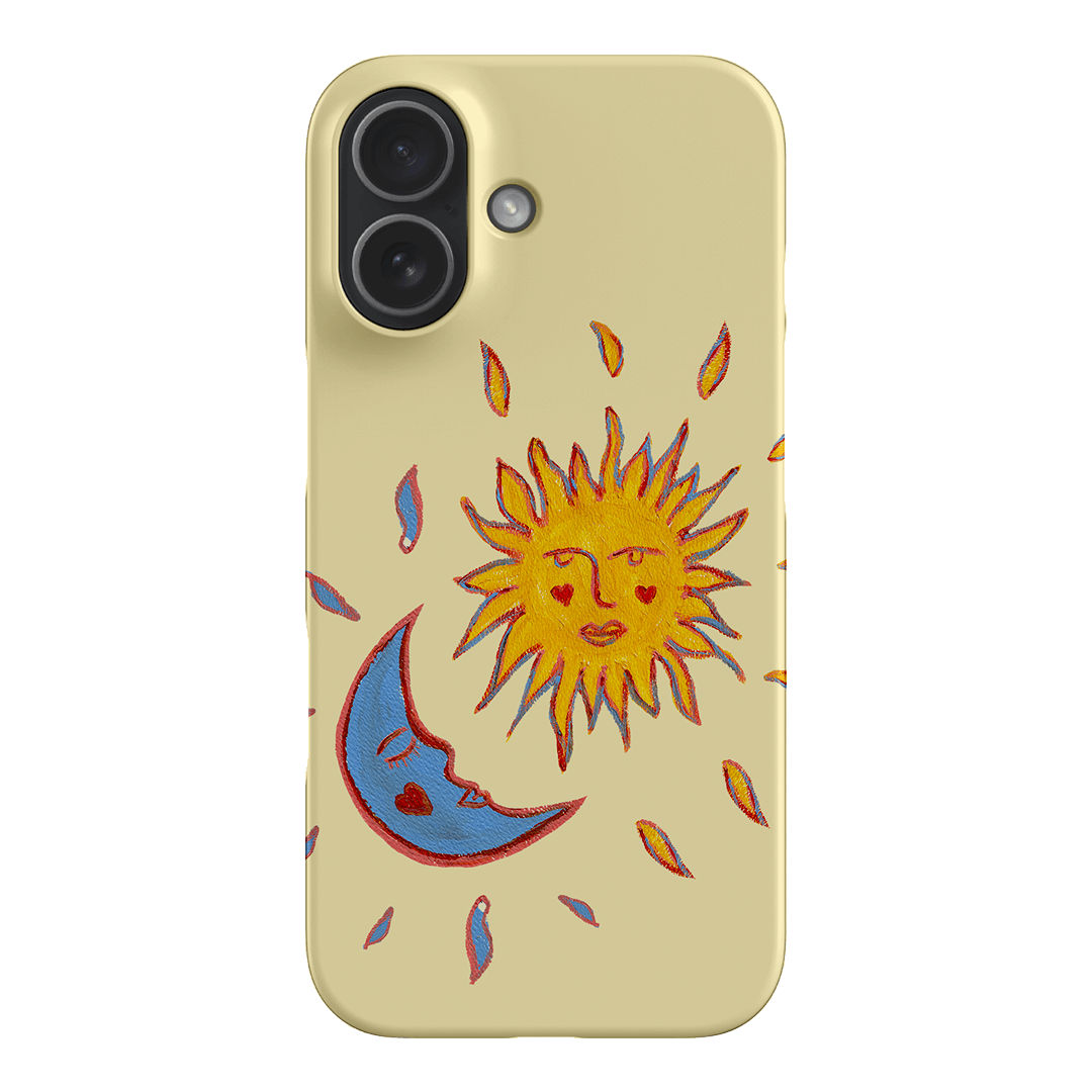 Sun & Moon Yellow Printed Phone Cases iPhone 17 / Snap by BG. Studio - The Dairy