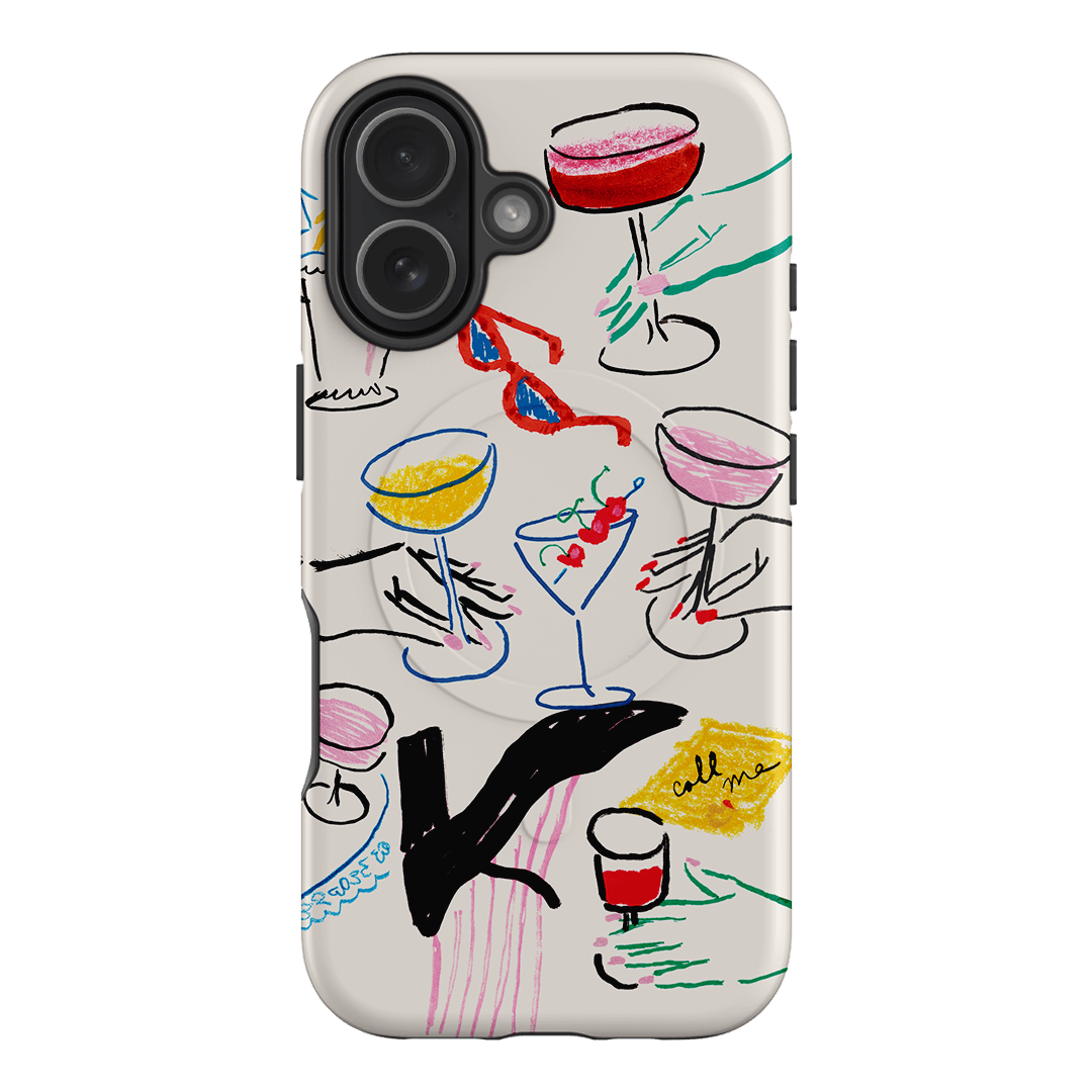 Girls Night Out Printed Phone Cases iPhone 17 / Armoured MagSafe by Phthalo Ruth - The Dairy