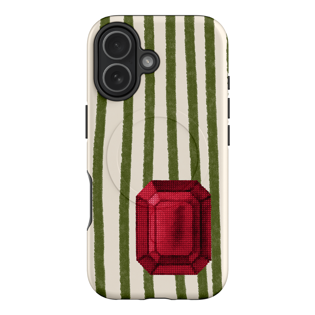 July Ruby Printed Phone Cases iPhone 17 / Armoured MagSafe by Joiana - The Dairy