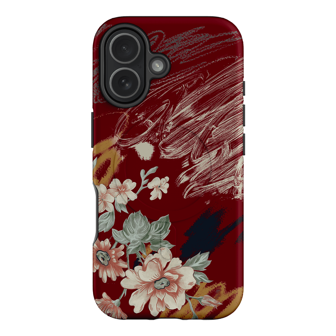 Love Floral Printed Phone Cases iPhone 17 / Armoured MagSafe by Desmond & Dempsey - The Dairy