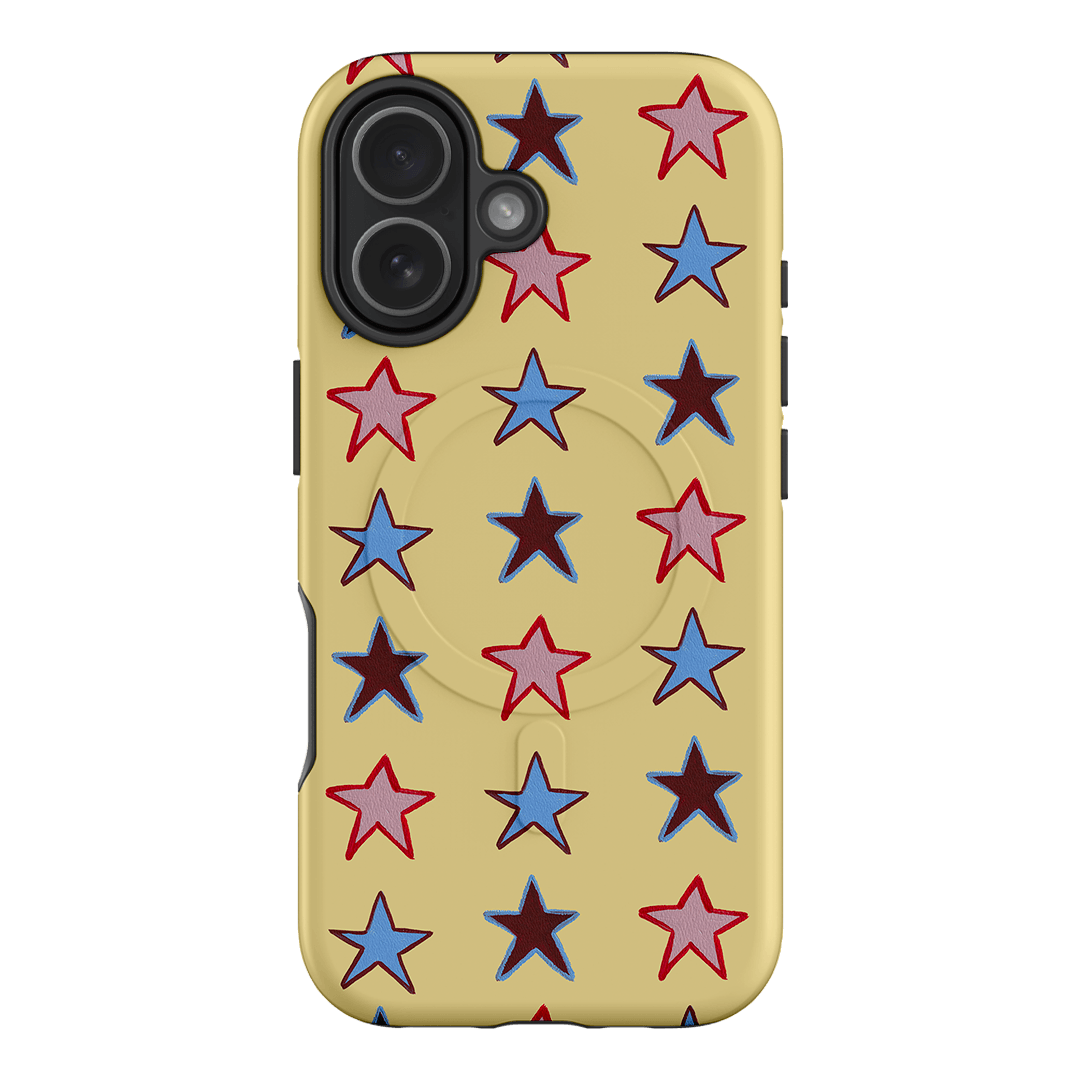 Lucky Stars Butter Printed Phone Cases iPhone 17 / Armoured MagSafe by BG. Studio - The Dairy