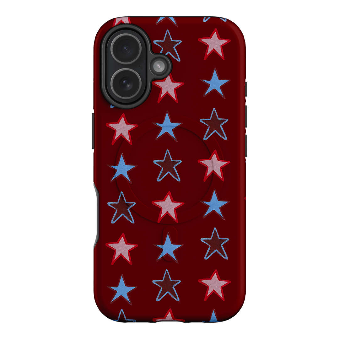Lucky Stars Rouge Printed Phone Cases iPhone 17 / Armoured MagSafe by BG. Studio - The Dairy