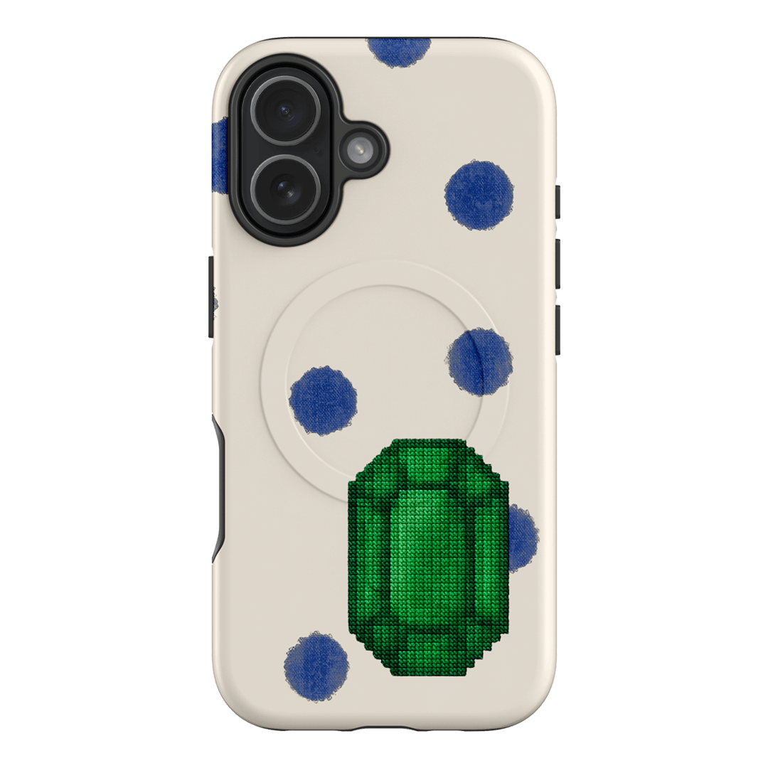 May Emerald Printed Phone Cases iPhone 17 / Armoured MagSafe by Joiana - The Dairy