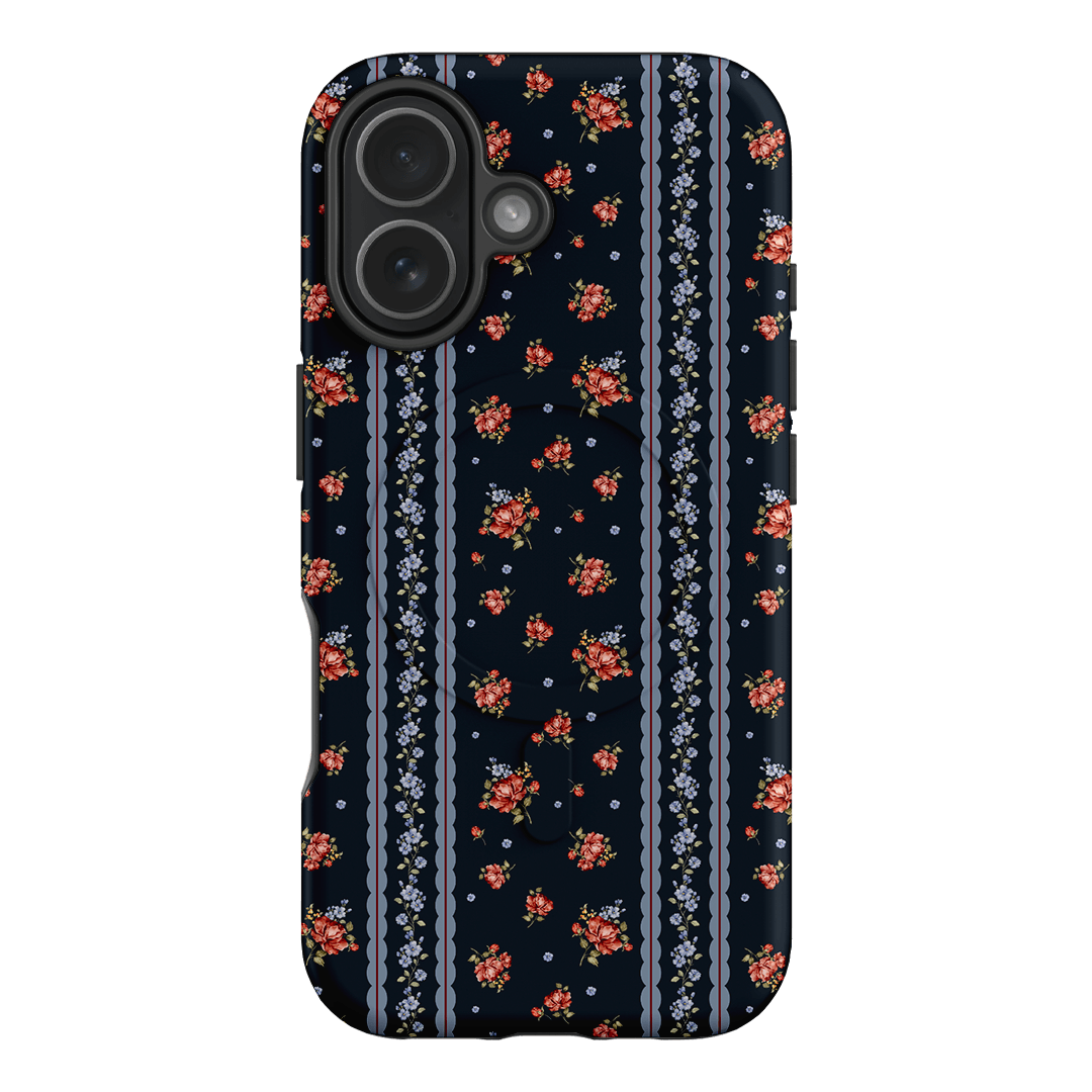 Midnight Stripe Printed Phone Cases iPhone 17 / Armoured MagSafe by Kasiags Art - The Dairy