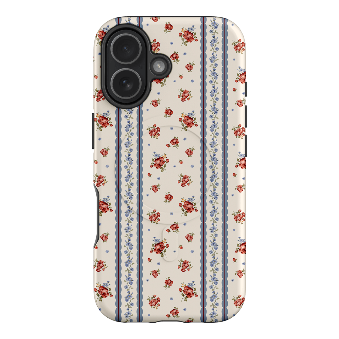 Rose Stripe Printed Phone Cases iPhone 17 / Armoured MagSafe by Kasiags Art - The Dairy