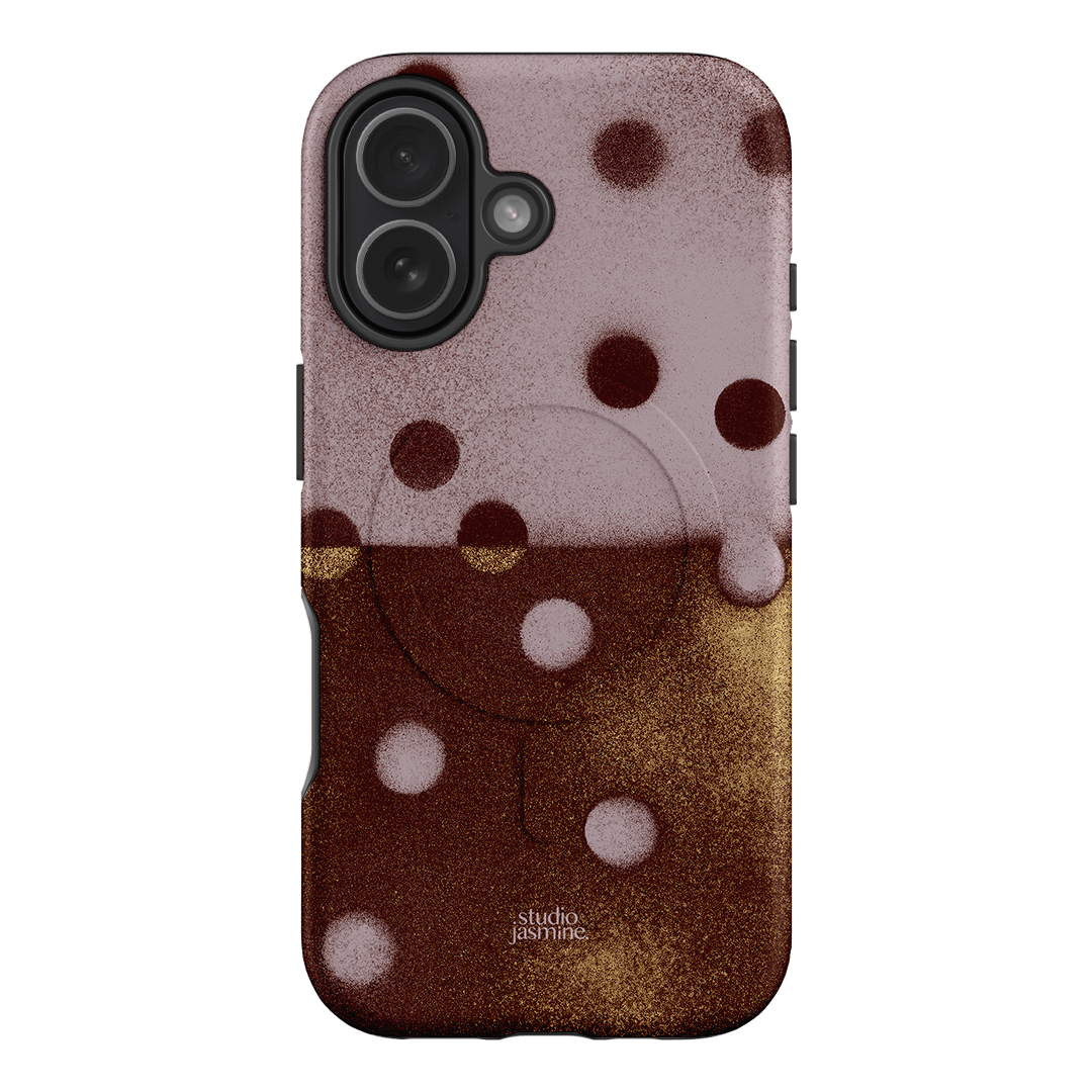 Rust Polka Dot