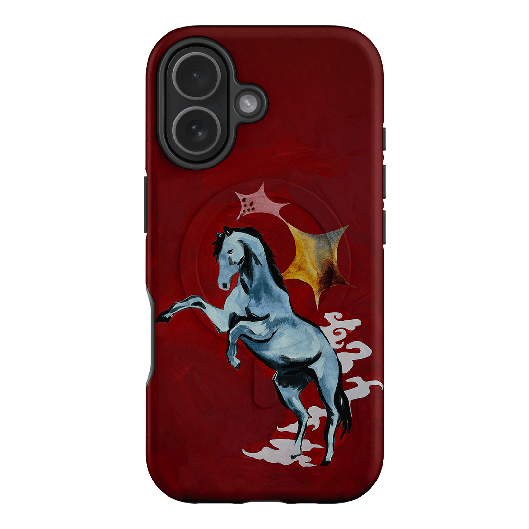 Year Of The Horse Printed Phone Cases iPhone 17 / Armoured MagSafe by Lisa Hu - The Dairy