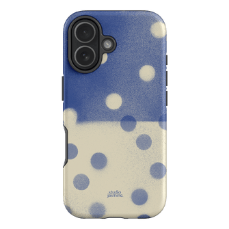 Bleu Polka Dot Printed Phone Cases iPhone 17 / Armoured by Jasmine Dowling - The Dairy