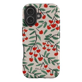 Cherry Love Printed Phone Cases iPhone 17 / Armoured by Phthalo Ruth - The Dairy