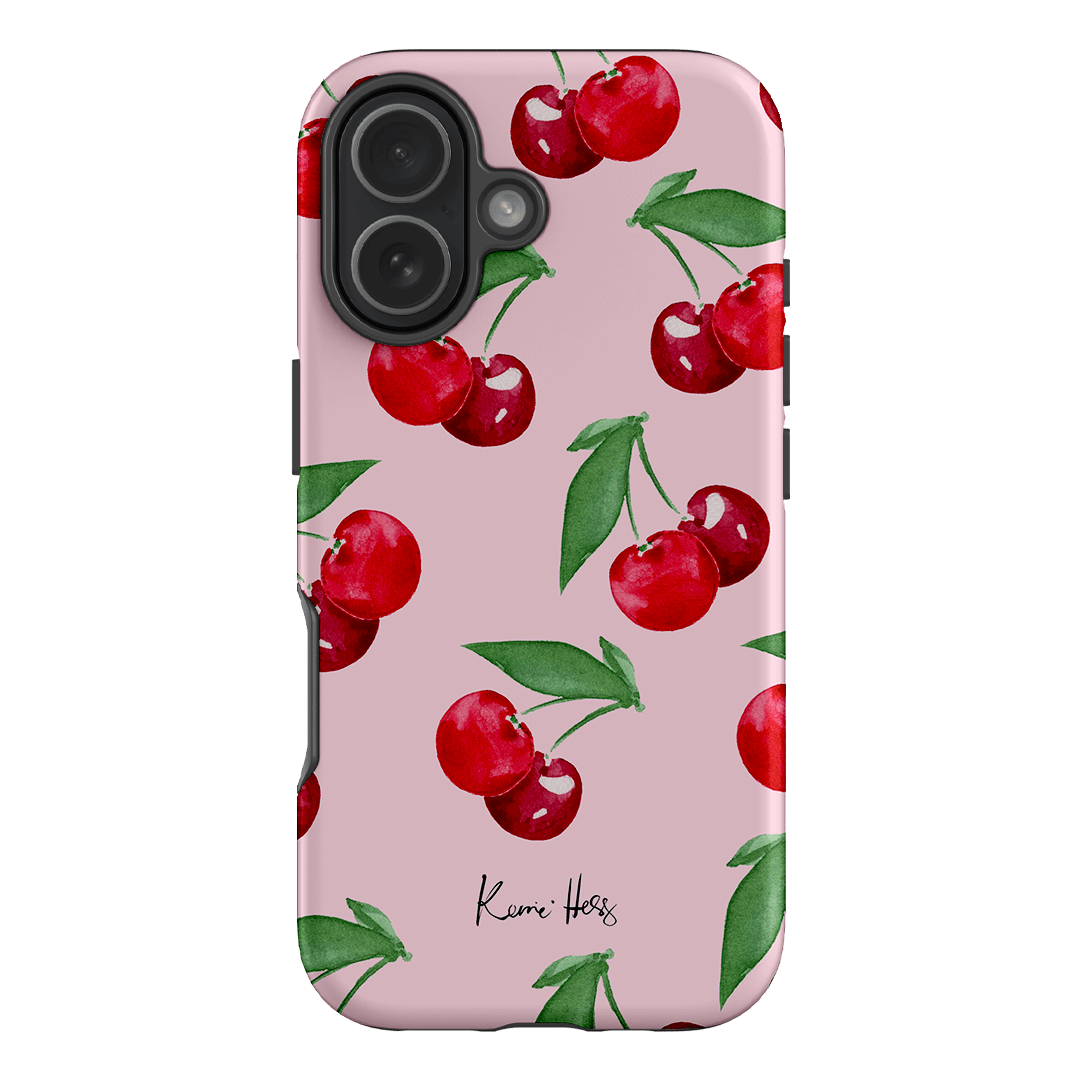Cherry Rose Printed Phone Cases iPhone 17 / Armoured by Kerrie Hess - The Dairy