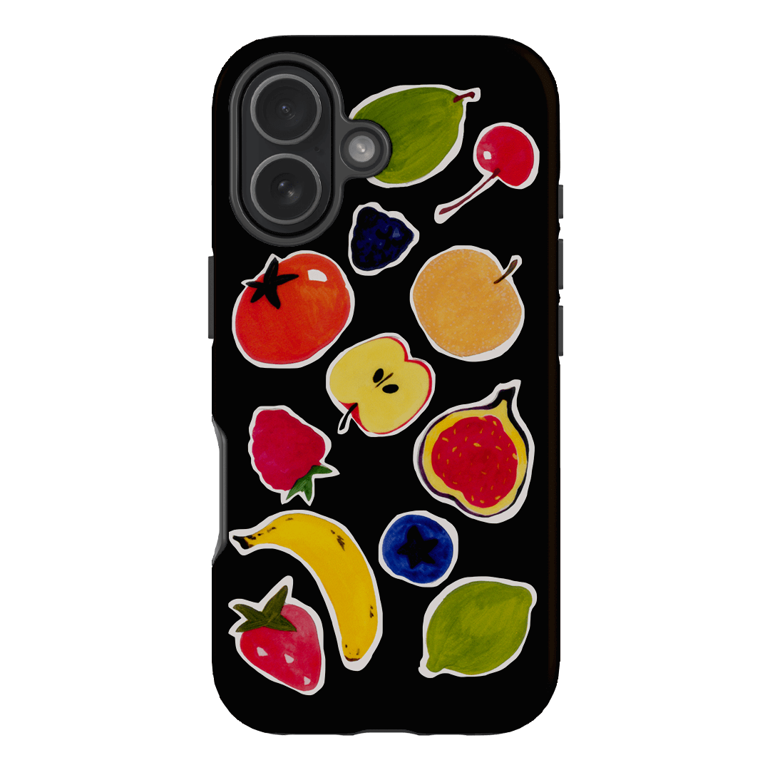 Fruit Stickers Printed Phone Cases iPhone 17 / Armoured by Studio Bon - The Dairy