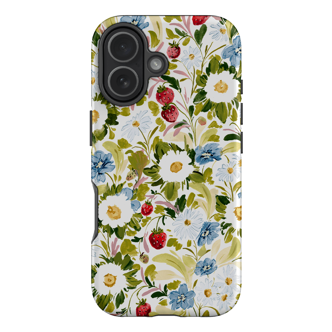 Garden Strawberries Printed Phone Cases iPhone 17 / Armoured by Ellie Mae - The Dairy