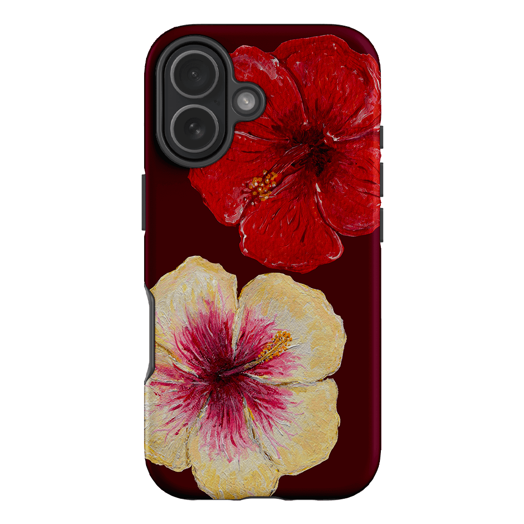 Hibiscus Flower Printed Phone Cases iPhone 17 / Armoured by BG. Studio - The Dairy