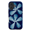 Hibiscus Cyanotype Printed Phone Cases iPhone 17 / Armoured by Sally Hungerford - The Dairy