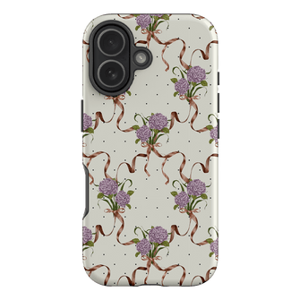 Hydrangea Ribbon Printed Phone Cases iPhone 17 / Armoured by Veronica Tucker - The Dairy
