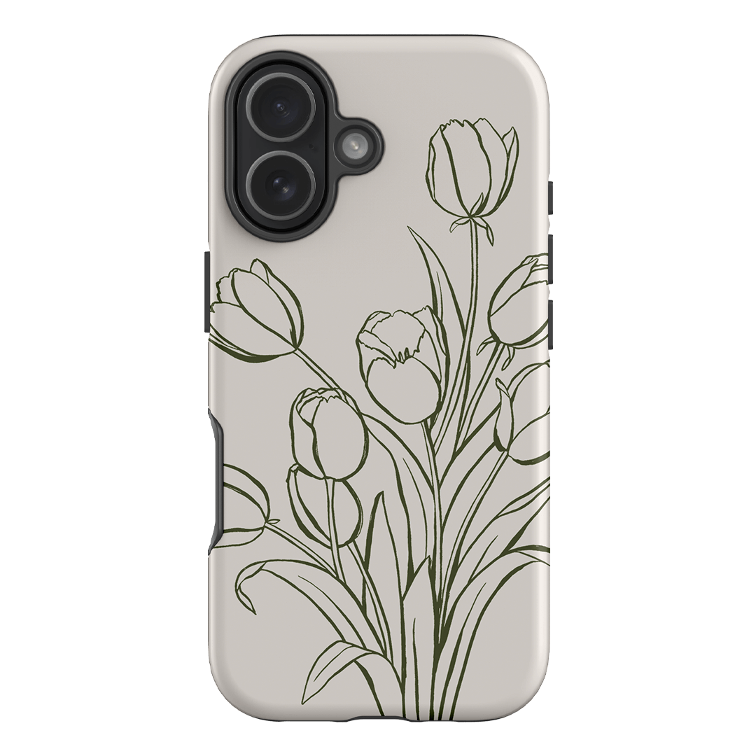 Inked Tulips Printed Phone Cases iPhone 17 / Armoured by Typoflora - The Dairy
